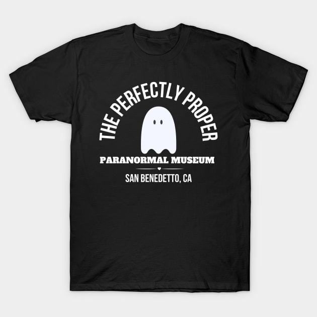Paranormal Museum Logo T-Shirt by Kirsten Weiss Books